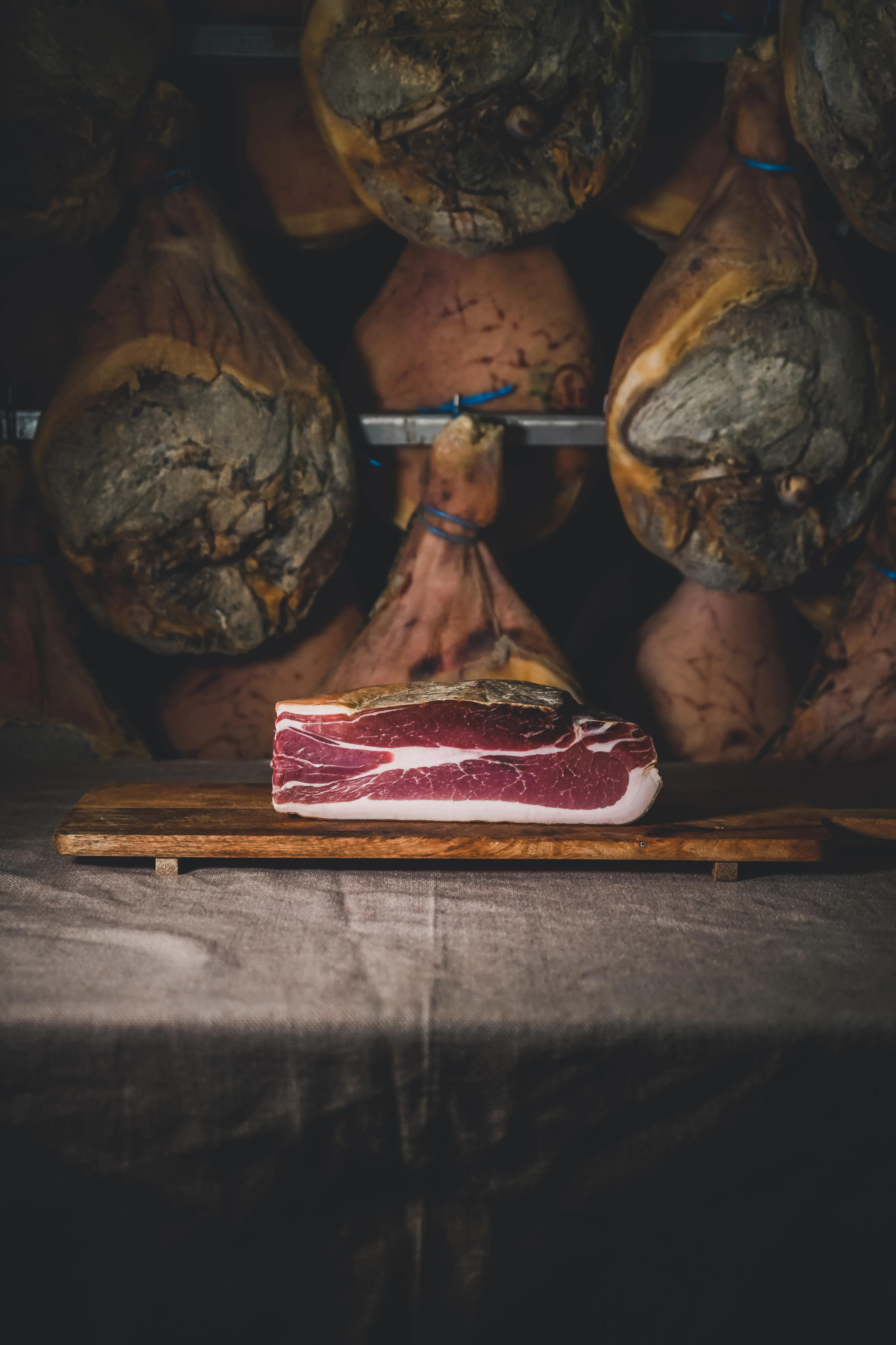 Jambon sec 18 à 22 mois