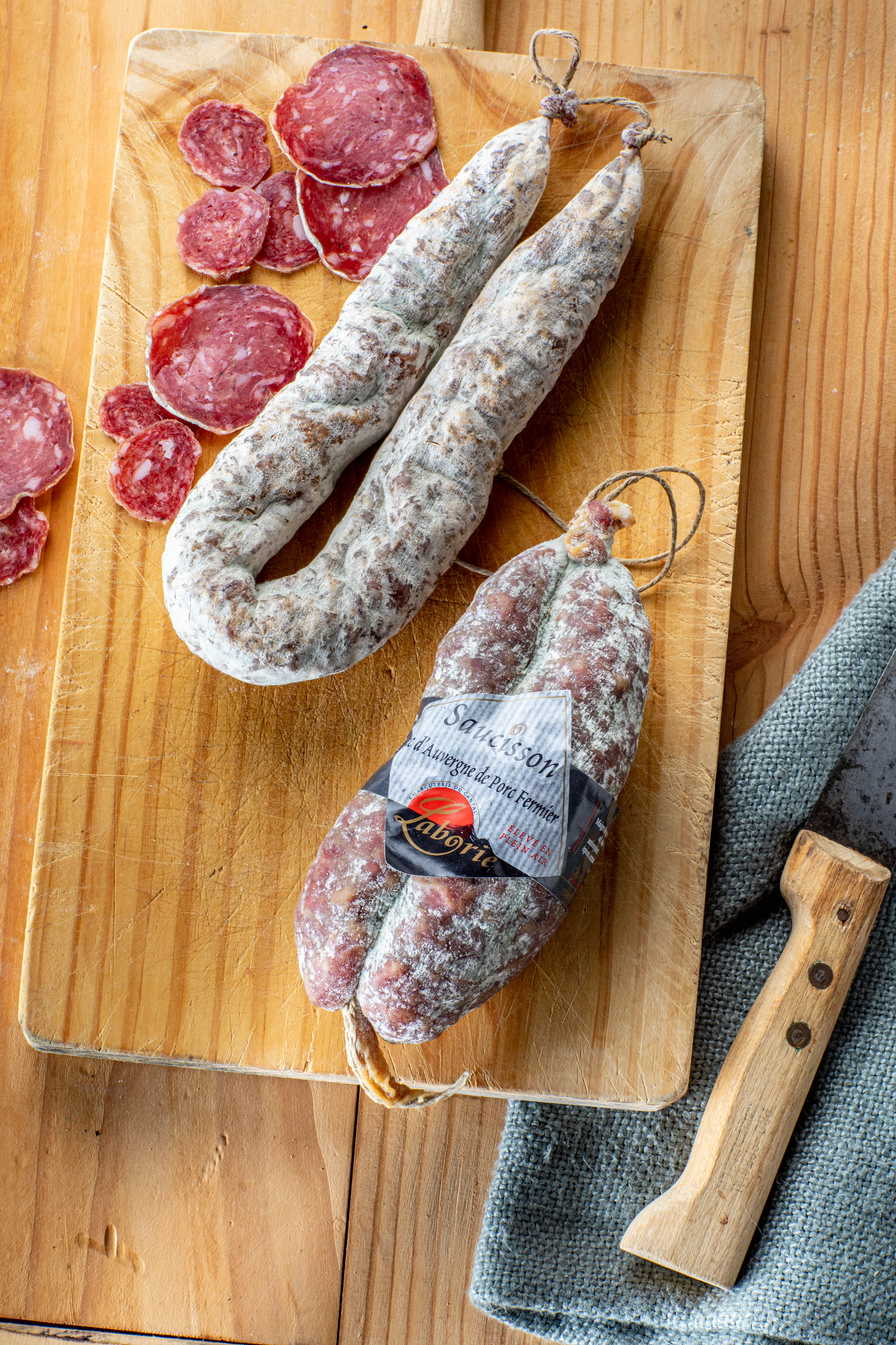 Saucisson sec long